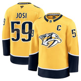 Roman Josi Nashville Predators - Fanatics Home Premium Jersey Yellow