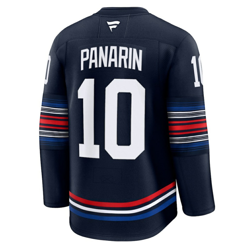 Artemi Panarin New York Rangers Fanatics Alternate Premium Jersey - Navy | NHL Jerseys