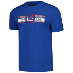 New York Giants Pro Standard Retro Striper T-Shirt Royal - NFL