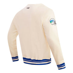 Seattle Seahawks Pro Standard Retro Classics Fleece Pullover Sweatshirt Cream - NFL