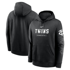 Minnesota Twins Nike Fashion Club Pullover Hoodie Clearance