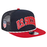 New Era USWNT New Era Throwback Golfer Snapback Hat - Navy