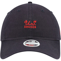 New Era USWNT New Era Women's Throwback 9TWENTY Adjustable Hat - Navy
