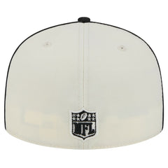 Cincinnati Bengals New Era Soutache 59FIFTY Fitted Hat Cream - NFL