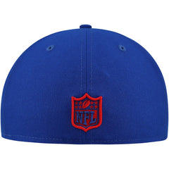 New York Giants New Era Checkered Undervisor 59FIFTY Fitted Hat Royal - NFL