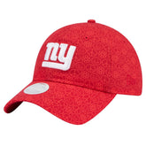 New York Giants New Era Women's Smiley 9TWENTY Adjustable Hat Red - NFL