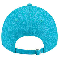Miami Dolphins New Era Women's Smiley 9TWENTY Adjustable Hat Aqua - NFL