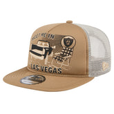 Las Vegas Raiders New Era Meet Me 9FIFTY Snapback Hat Tan - NFL
