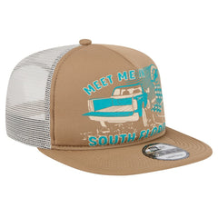 Miami Dolphins New Era Meet Me 9FIFTY Snapback Hat Tan - NFL