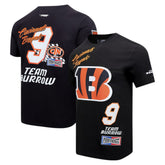 Joe Burrow Cincinnati Bengals Pro Standard Fast Lane Name & Number Player T-Shirt Black - NFL