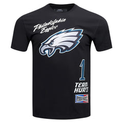 Jalen Hurts Philadelphia Eagles Pro Standard Fast Lane Name & Number Player T-Shirt Black - NFL