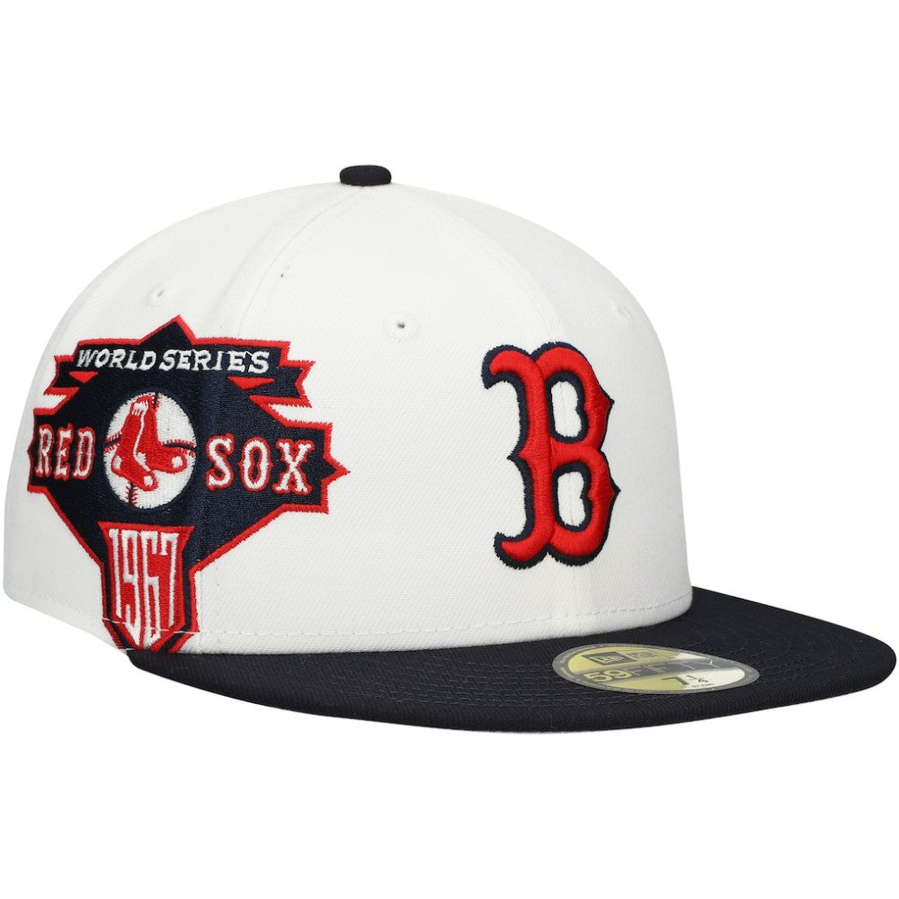 Boston Red Sox New Era Major Sidepatch 59FIFTY Fitted Hat Sale