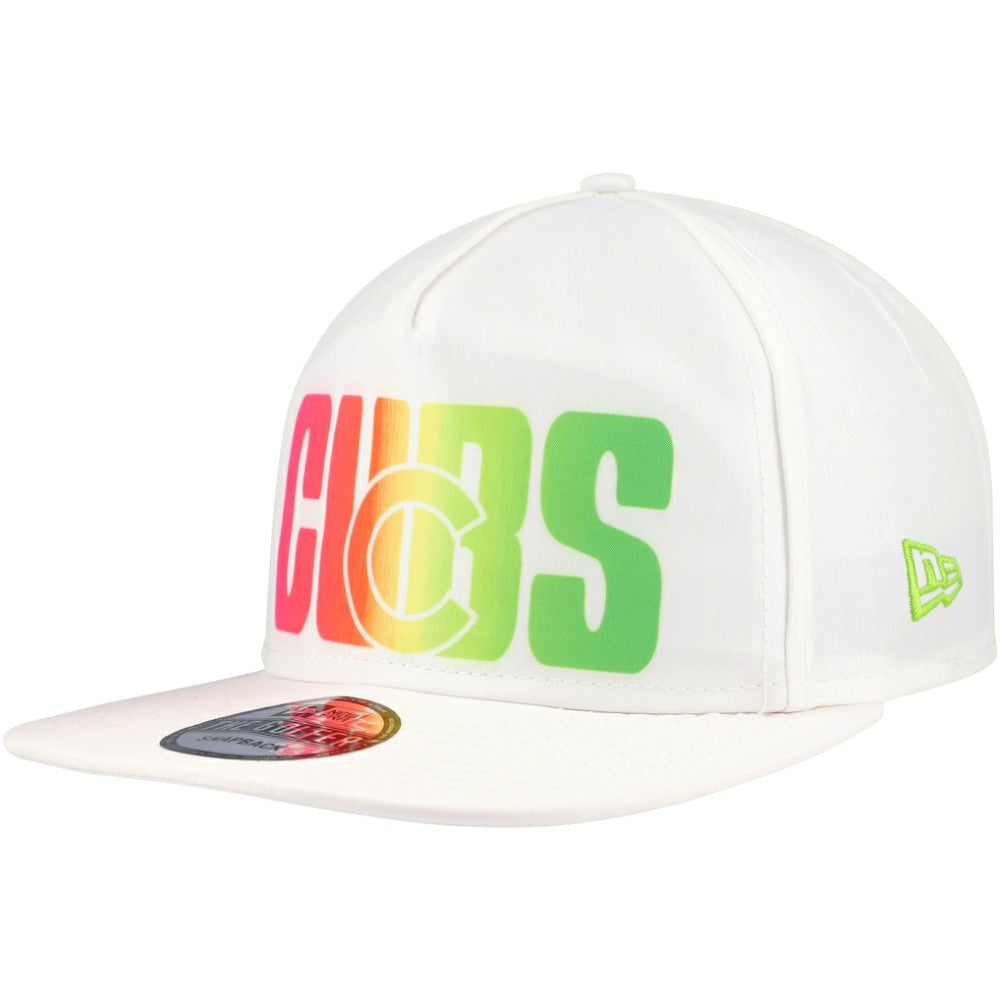 Chicago Cubs New Era Spring Spectrum Golfer Snapback Hat for sale