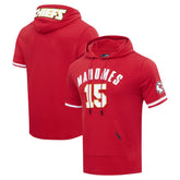 Patrick Mahomes Kansas City Chiefs Pro Standard Player Name & Number Hoodie T-Shirt Red - NFL