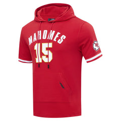 Patrick Mahomes Kansas City Chiefs Pro Standard Player Name & Number Hoodie T-Shirt Red - NFL