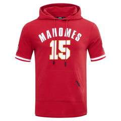 Patrick Mahomes Kansas City Chiefs Pro Standard Player Name & Number Hoodie T-Shirt Red - NFL