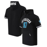 Aidan Hutchinson Detroit Lions Pro Standard Player Name & Number Hoodie T-Shirt Black - NFL
