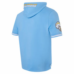 Justin Herbert Los Angeles Chargers Pro Standard Player Name & Number Hoodie T-Shirt Powder Blue - NFL