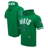 Jalen Hurts Philadelphia Eagles Pro Standard Player Name & Number Hoodie T-Shirt Kelly Green - NFL