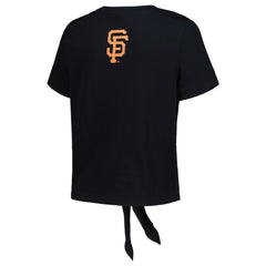 San Francisco Giants The Wild Collective Women's Twist Front T-Shirt Online