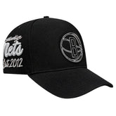 NBA - Brooklyn Nets Pro Standard Paint the City Pinch Front Snapback Hat - Black