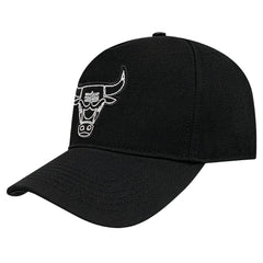 NBA - Chicago Bulls Pro Standard Paint the City Pinch Front Snapback Hat - Black