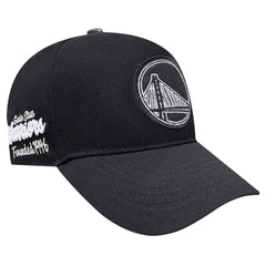 NBA - Golden State Warriors Pro Standard Paint the City Pinch Front Snapback Hat - Black