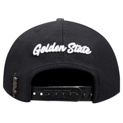 NBA - Golden State Warriors Pro Standard Paint the City Pinch Front Snapback Hat - Black
