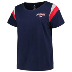 Cleveland Guardians Profile Women's Plus Size Scoop Neck T-Shirt On Sale