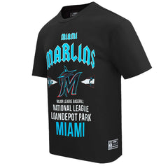 Miami Marlins Pro Standard Oversized City Tour T-Shirt Clearance