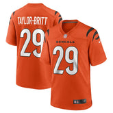 Cam Taylor-Britt Cincinnati Bengals Alternate Game Jersey Orange - Nike