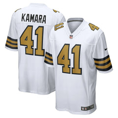 Alvin Kamara New Orleans Saints Alternate Game Jersey White - Nike