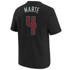 Ketel Marte Arizona Diamondbacks Nike Youth Name & Number T-Shirt Near Me