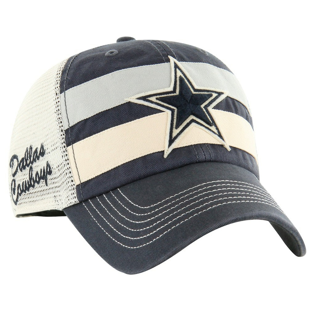 Dallas Cowboys '47 Clubhouse Boon Trucker Clean Up Adjustable Hat Navy/Natural - 47 brand