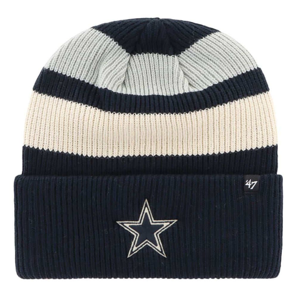 Dallas Cowboys '47 Clubhouse Jennings Cuffed Knit Hat Navy - 47 brand