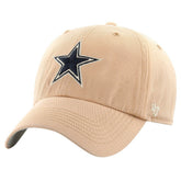 Dallas Cowboys '47 Dusted Franchise Fitted Hat Khaki - 47 brand