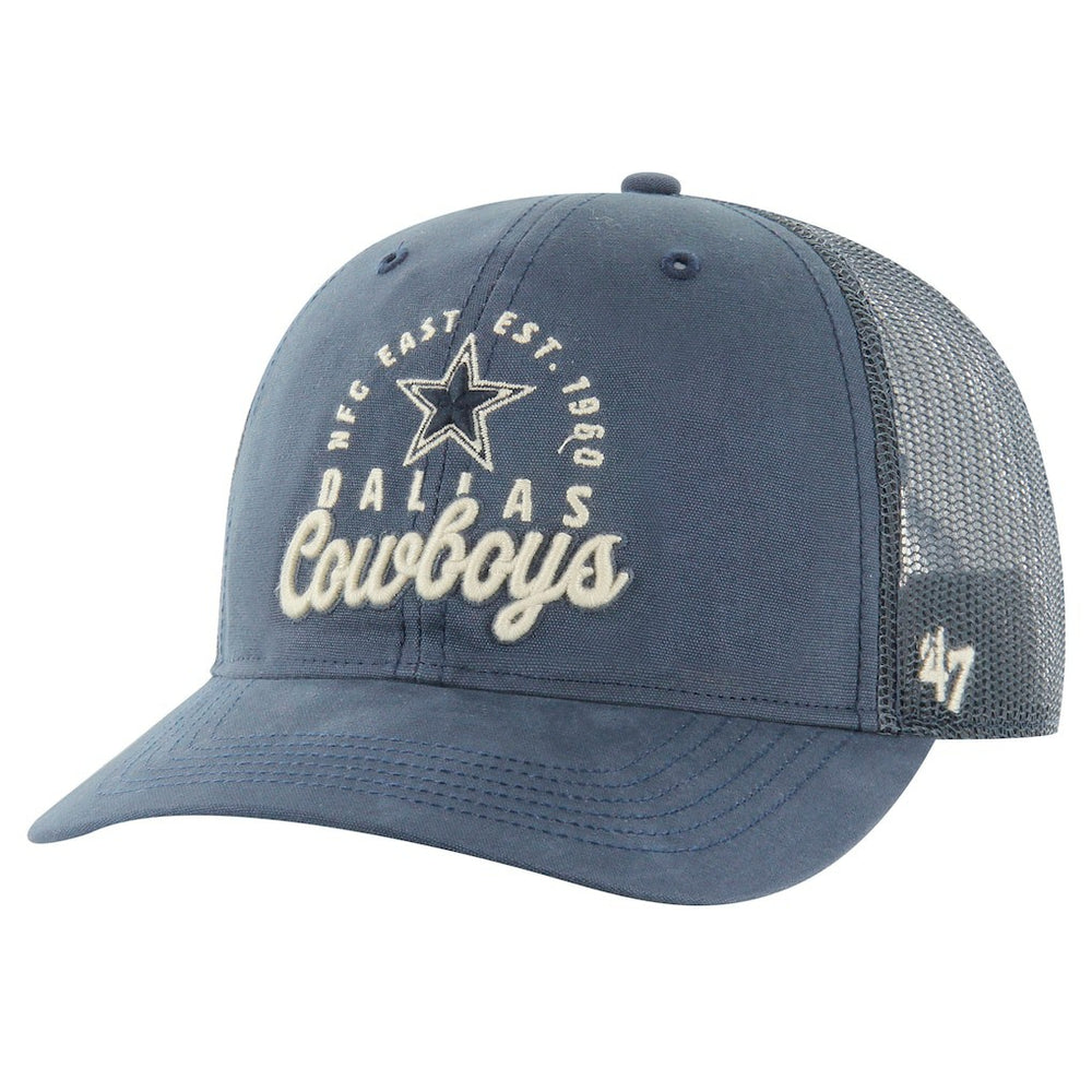 Dallas Cowboys '47 Pitstop Trucker Adjustable Hat Navy - 47 brand