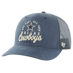 Dallas Cowboys '47 Pitstop Trucker Adjustable Hat Navy - 47 brand