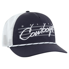 Dallas Cowboys '47 Downburst Relaxed Hitch Trucker Adjustable Hat Navy/White - 47 brand
