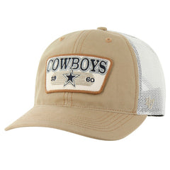 Dallas Cowboys '47 Ridgewood Trucker Adjustable Hat Khaki - 47 brand