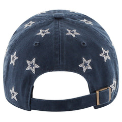 Dallas Cowboys '47 Women's Confetti Clean Up Adjustable Hat Navy - 47 brand