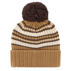 Dallas Cowboys '47 Women's Espresso Cuffed Knit Hat with Pom Brown - 47 brand