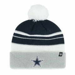 Dallas Cowboys '47 Youth Peewee Cuffed Knit Hat with Pom Navy - 47 brand