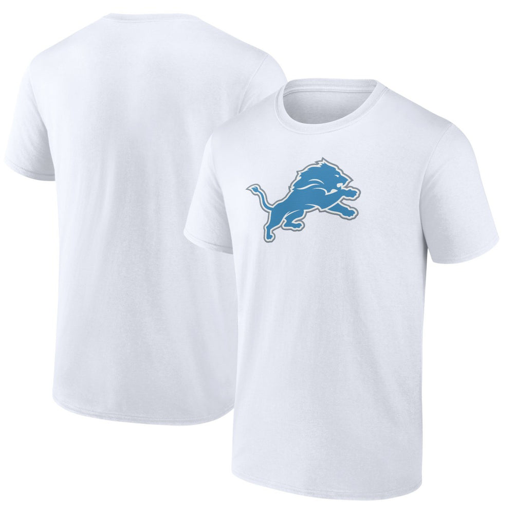 Detroit Lions Primary Logo T-Shirt White - Fanatics