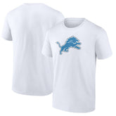 Detroit Lions Primary Logo T-Shirt White - Fanatics