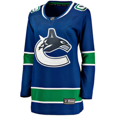 Vancouver Canucks - Fanatics Women's Premier Breakaway Jersey Blue