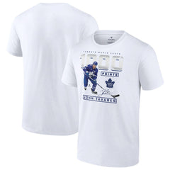 John Tavares Toronto Maple Leafs - 1,000 Career Points T-Shirt White