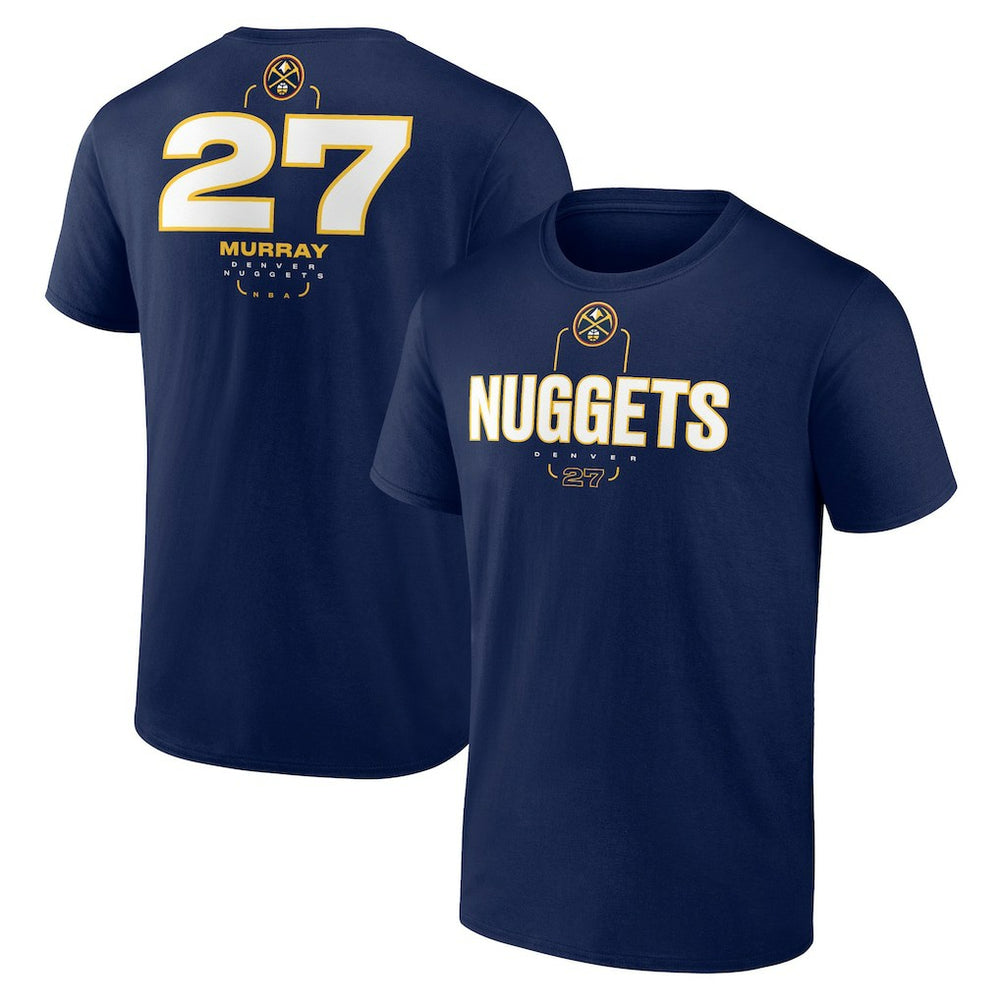 NBA - Jamal Murray Denver Nuggets Behind The Back Name & Number T-Shirt - Navy