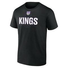 NBA - Domantas Sabonis Sacramento Kings Behind The Back Name & Number T-Shirt - Black