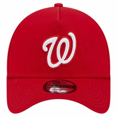 Washington Nationals New Era Team Color A-Frame 9FORTY Adjustable Hat discount